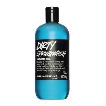 lush gel douche dirty