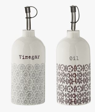 distributeur à huile et à vinaigre décoration wishlist