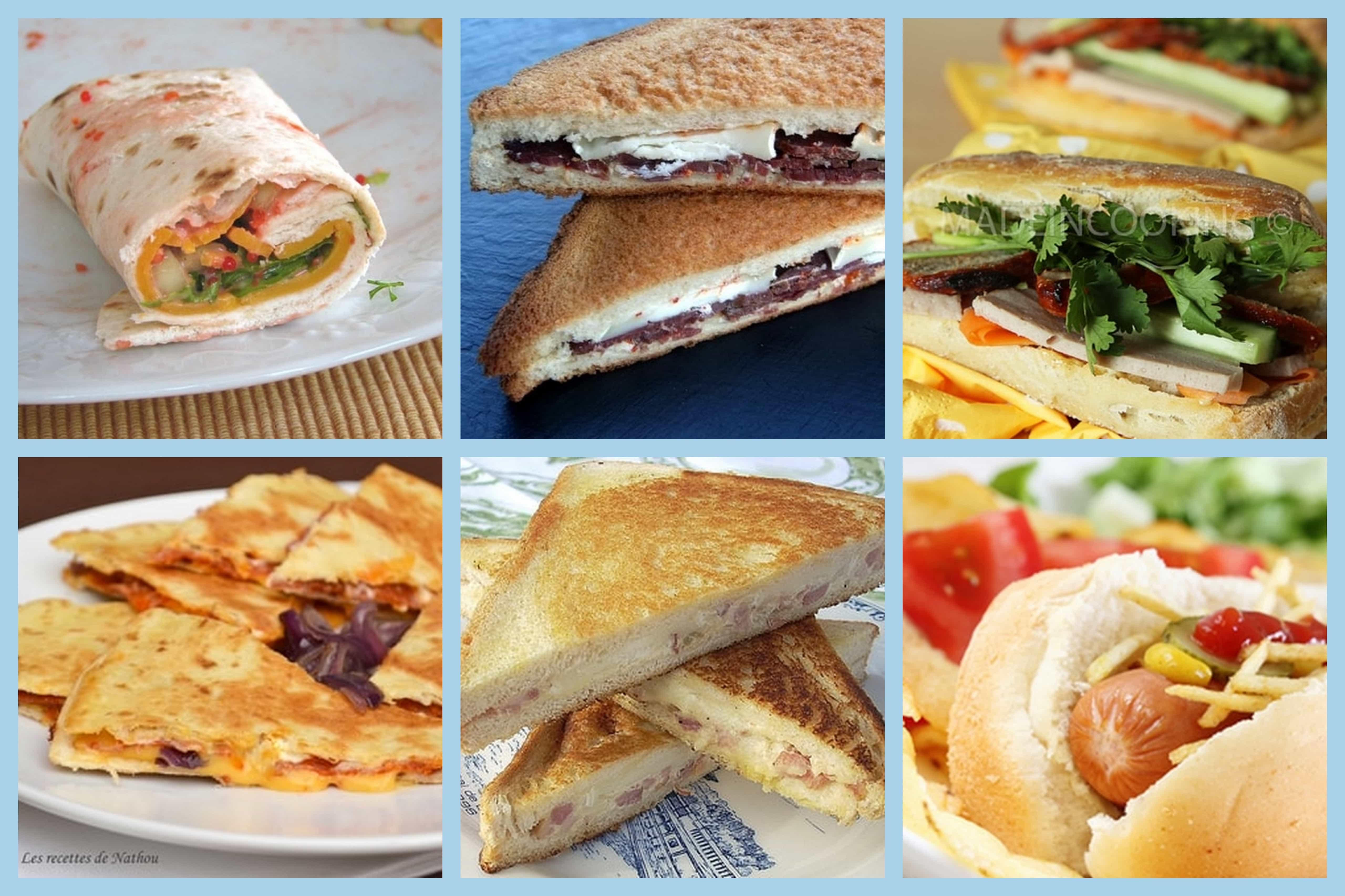 lunchbox midi sandwichs idée repas