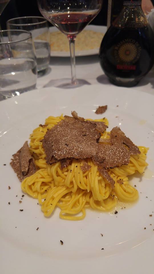 spaghettis truffe osteria stendhal restaurant