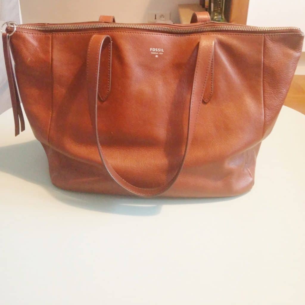 sac fossil cuir