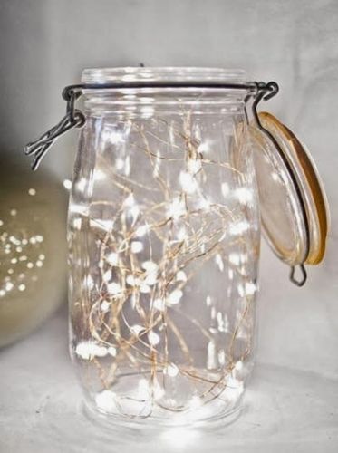 jar guirlande lumineuse diy simple