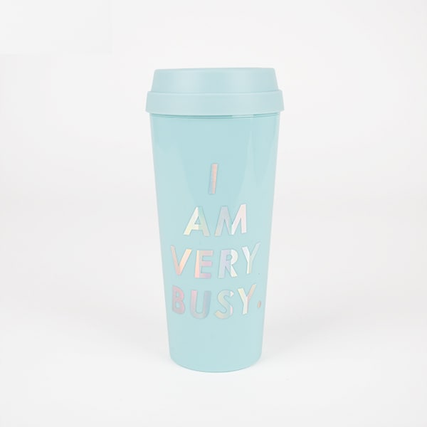 mug thermos I am very busy rentrée ban do my little party